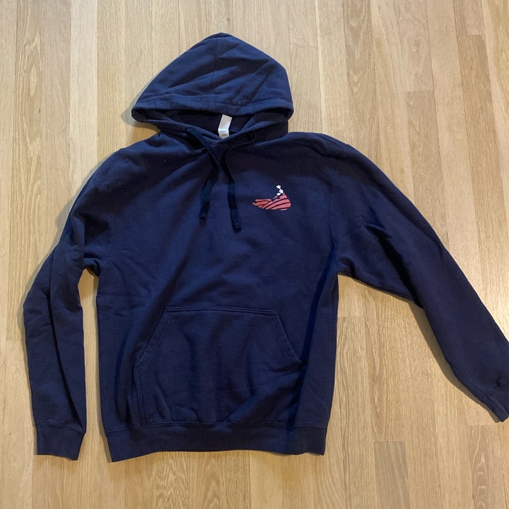 Nantucket hoodie. Front and back print. Size M